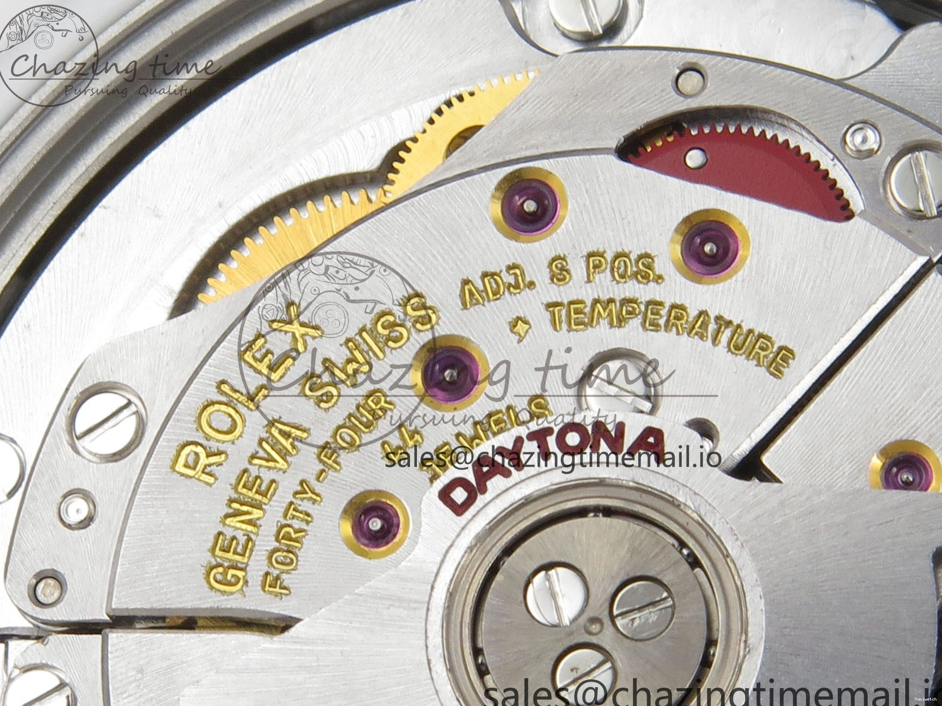 White SONIC Case Black Rainbow Daytona Bezel SA4130 Best and Rainbow Bracelet Dial Edition Ceramic 0113